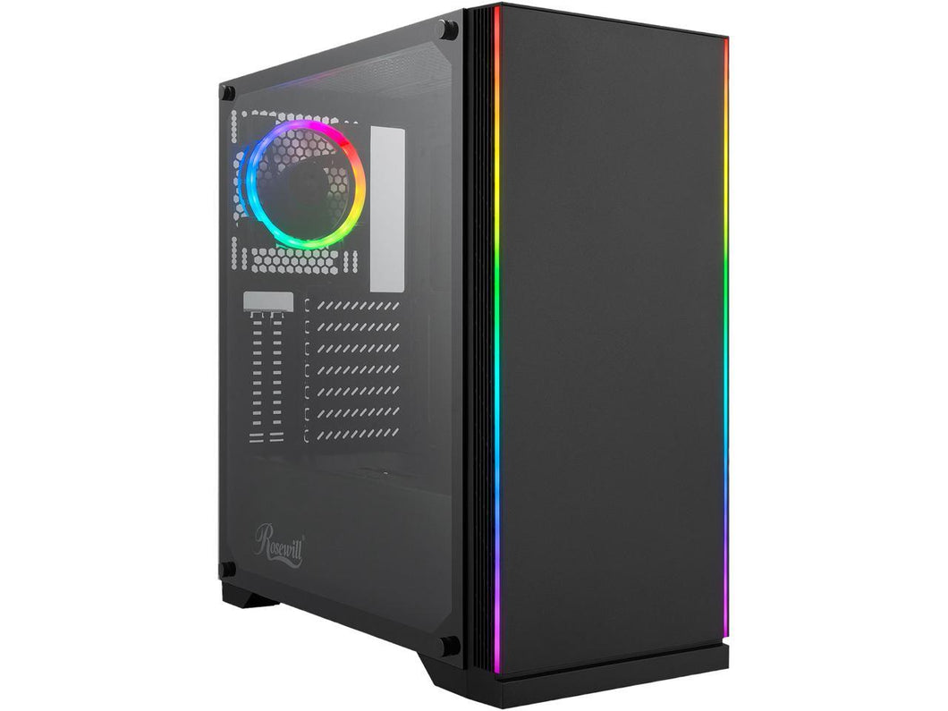 FANATECH CHALLENGER RTX- Gaming Desktop PC - i5 8th Gen, RTX 3060 12GB, 16 GB DDR4, 1TB SSD, VR Ready, Windows 10/11 Pro 64-bit